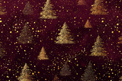 A festive holiday background with gold glitter Christmas Product Image 1