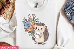 Cute Animals Mothers Day Clipart PNG Product Image 2