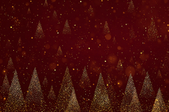 A festive holiday background with gold glittery Christmas Product Image 1