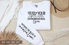 Fuel Your Spirit S VG Design - Sleeve T-Shirt Design Product Image 1