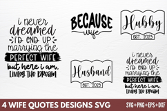 Wife Quotes Designs SVG Product Image 1