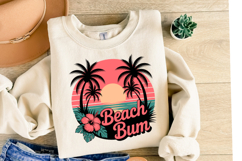 Beach Bum Svg | Svg Files for Cricut | Shirt Svg Product Image 2
