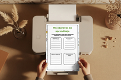 Printer printing blank sheet mockup Product Image 2