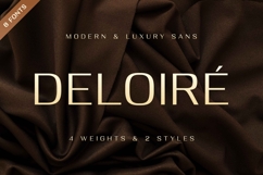 Deloire - Modern &amp; Luxury Sans Product Image 1