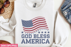 God bless America PNG, 4th Of July Sublimation PNG Product Image 2