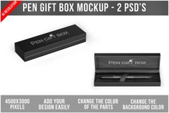 Pen Gift Box Mockup Product Image 1