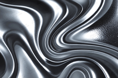 Liquid Chrome Metal Texture - Abstract Silver Swirl Backgrou Product Image 1