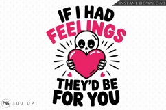 Skull Holding Heart Valentines Day Graphic PNG Product Image 1