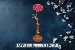 Flower Laser Cut Stand I Valentine Home Decor Product Image 1