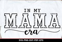In my mama era, Mom Shirt SVG Product Image 1