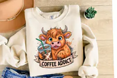 Coffee Addict svg | Svg Files for Cricut | Shirt Svg Product Image 2