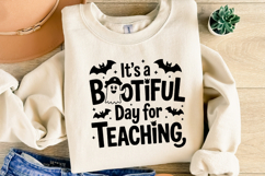 It&#039;s a bootiful day for teaching Svg | Halloween | Shirt Svg Product Image 2