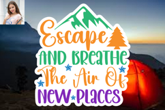 Camping Sticker SVG Bundle Product Image 5