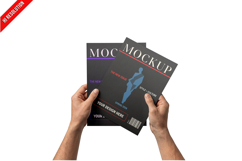 Flyer Hands Holding White Product Image 1