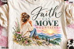 Christian Hope Shirt Design PNG, His Grace Renews My Tomorro Product Image 1