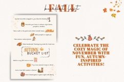 Autumn Adventures: November Bucket List Product Image 1