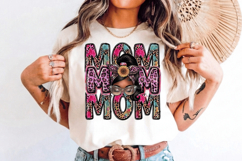 Messy Bun Mom PNG sublimation | Mother's Day PNG T-Shirt Product Image 3