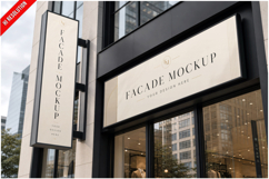 Storefront Sign City Facade Product Image 1