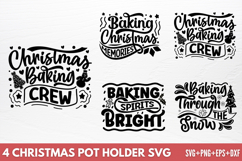 Christmas Pot Holder SVG Product Image 1