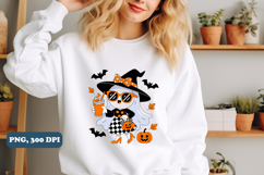 Halloween PNG Sublimation design Bundle, 10 PNG Designs Product Image 3