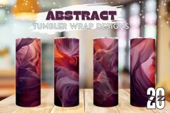 Liquid Waves Tumbler Template, Shimmer Tumbler Sublimation Product Image 1