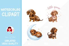 26 Cute Sausage Dog PNG Set for Baby Design, Nursery, Prints Product Image 2
