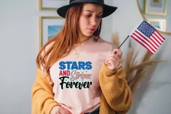 Stars and stripes forever 4th of July Sublimation Design Product Image 1