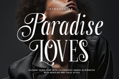 Paradise Loves - Elegant Serif Font Product Image 1