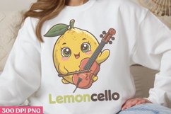 Lemoncello PNG, Funny Puns Sublimation PNG Product Image 2