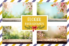 Floral Backgrounds, Flowers Background Designs Product Image 1