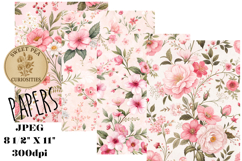 Shabby Chic, Flowers, Papers, Junk Journal Product Image 1