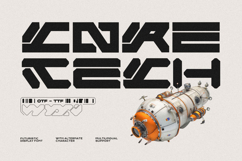 Core Tech - Futuristic Tech Font Product Image 1
