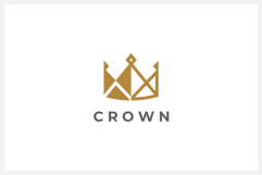 Crown Logo Design Vector Template Product Image 1