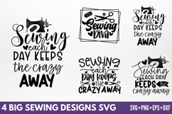 Big Sewing Designs SVG Product Image 1