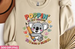 Poppin’ Through 100 Days of School PNG, Product Image 2