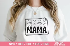 Mama mothers day svg, mothers day, svg files, svg Product Image 1