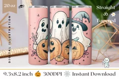 Spooky Halloween Tumbler, Halloween Sublimation Tumbler Product Image 1