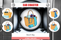 Car Coaster Beach Bag Product Image 1