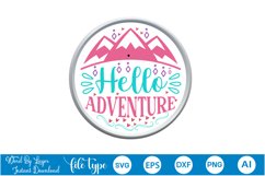 Hello Adventure SVG Product Image 2