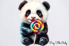 Lollipop Animals Clipart PNG Product Image 1