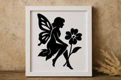 Fairy and Flower SVG Product Image 1