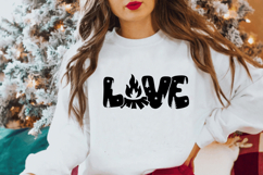 Camping Love SVG - Camping SVG Design - Love SVG Designs Product Image 2