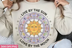 Dream Dream The Sun Embraces PNG, Sun and Moon Sublimation P Product Image 1