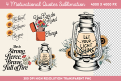 Motivational sublimation PNG Product Image 1