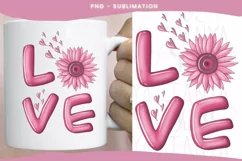 Love Flower | Valentines Day | Sublimation Png Product Image 2