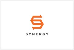 Synergy Letter S logo design vector template Product Image 1