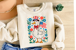 USA Duck Svg | 4th of July Svg | Shirt Svg Product Image 2