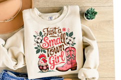 Just a small town girl Svg Design | Shirt Svg Product Image 2