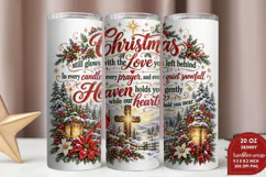 Light of the World 20oz Tumbler Wrap, Christian Christmas Na Product Image 2