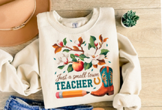 Just a small town Teacher Svg | Svg Files | Shirt Svg Product Image 2